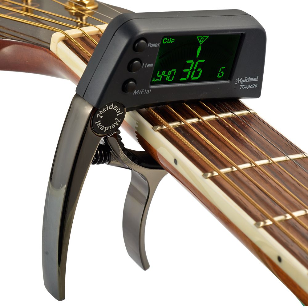 TuneGrip 2-in-1 Capo and Tuner