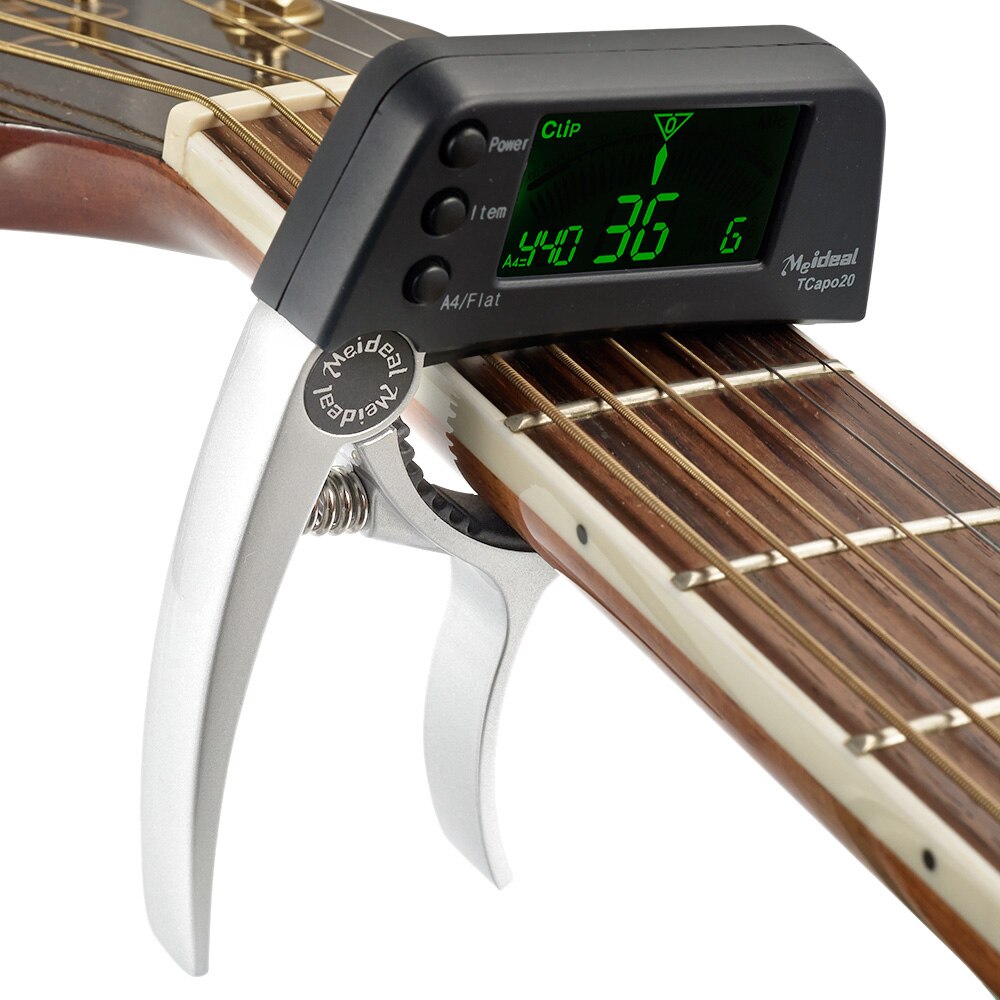 TuneGrip 2-in-1 Capo and Tuner