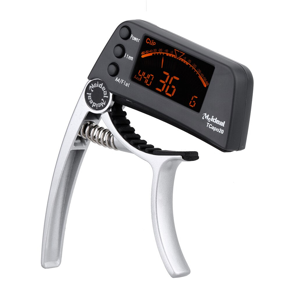 TuneGrip 2-in-1 Capo and Tuner
