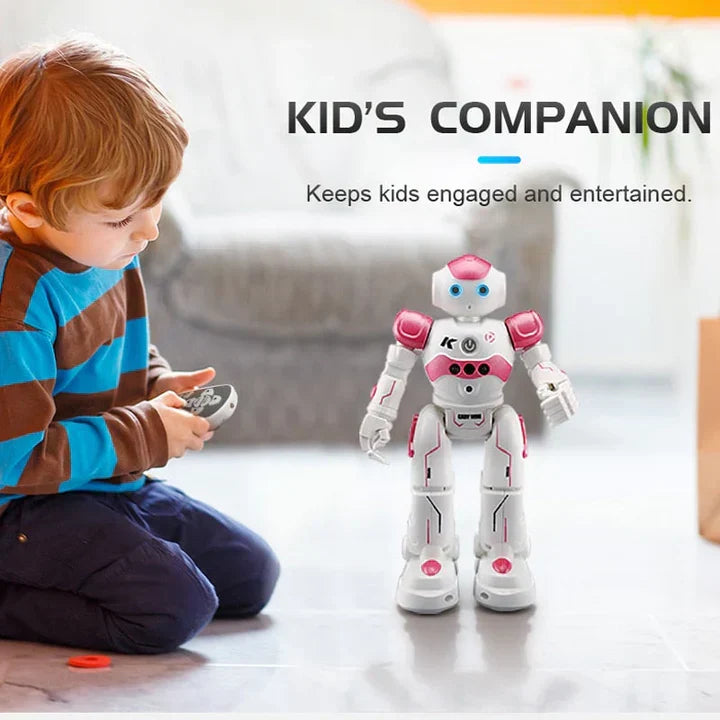 SmartCompanion Interactive Robot | Multilingual, Gesture-Responsive Technology for Children and Families