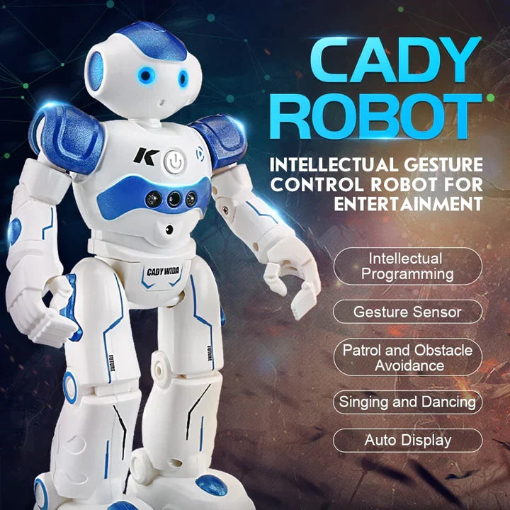 SmartCompanion Interactive Robot | Multilingual, Gesture-Responsive Technology for Children and Families