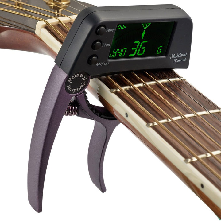 TuneGrip 2-in-1 Capo and Tuner