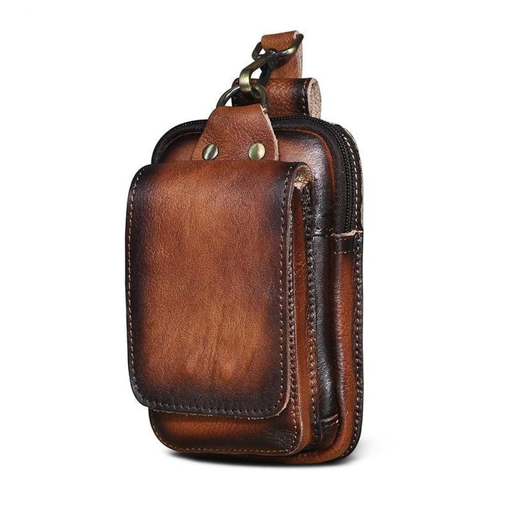 Men's Genuine Leather Waist Bag - Keep Everything Within Reach