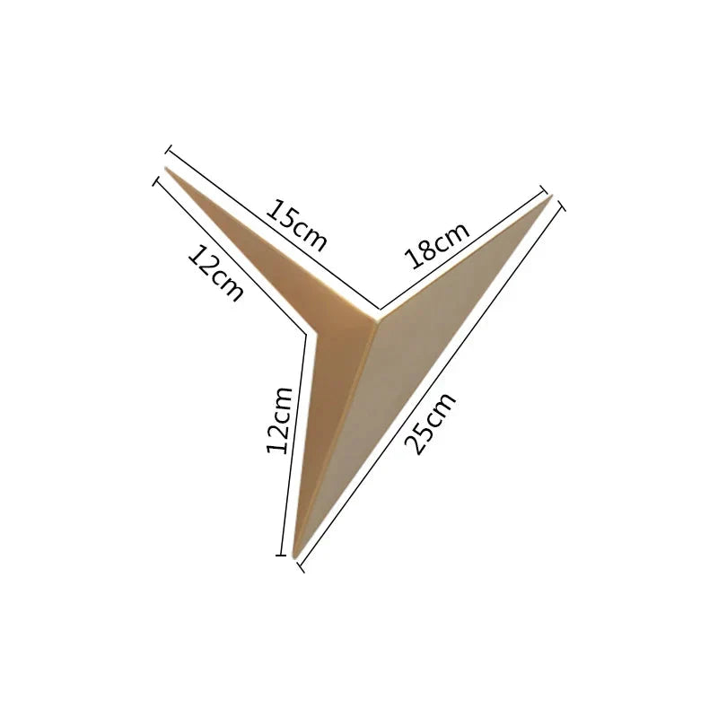 NoctiLux Geometric LED Wall Light | Contemporary Bedside Lighting for Modern Homes