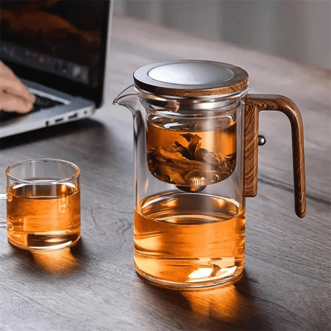 Elegant Transparent Teapot – ClearBrew