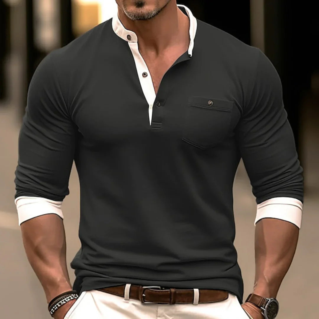 Men’s Classic Cotton Blend Shirt – Timeless Style for Every Occasion