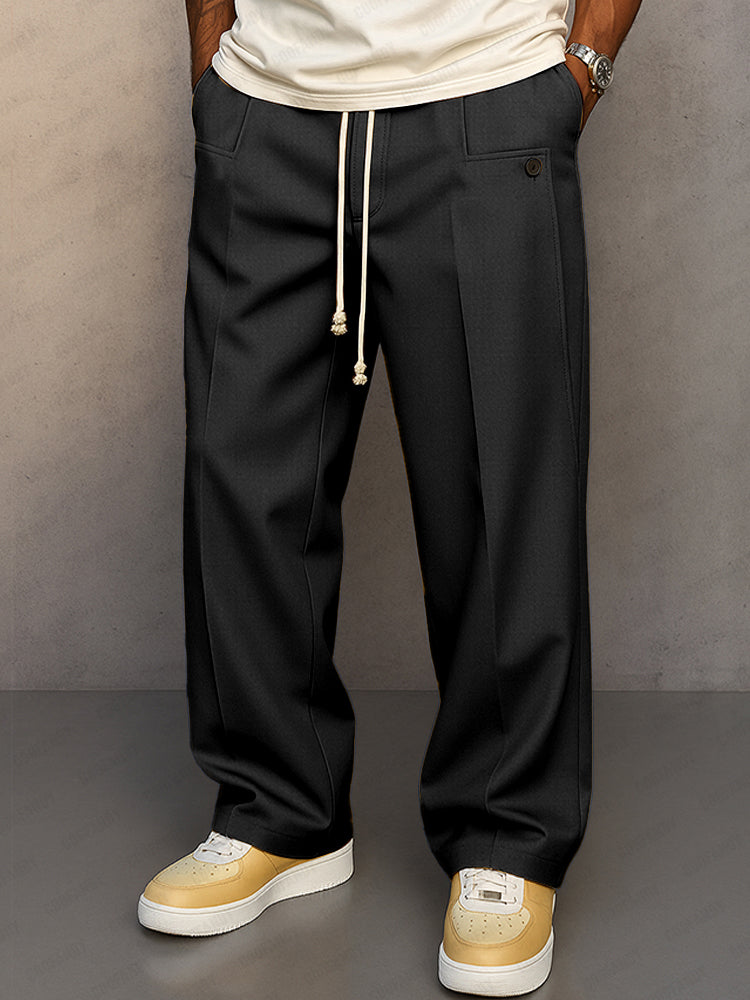 Men's Relaxed-Fit Trousers for Maximum Freedom of Movement