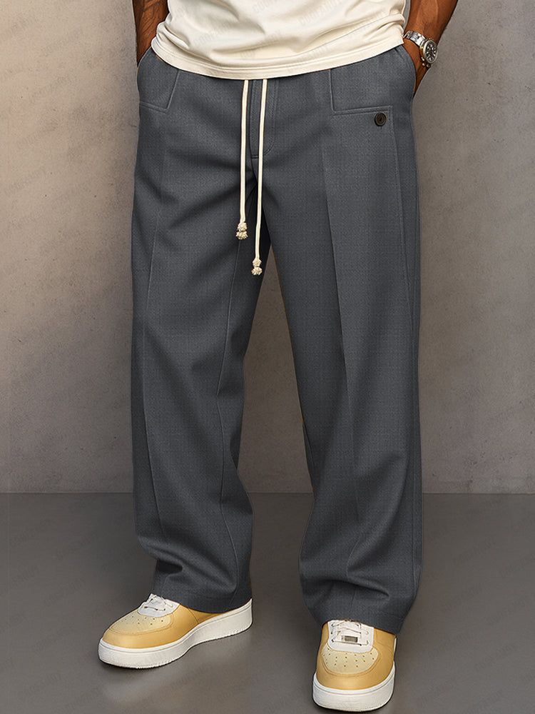 Men's Relaxed-Fit Trousers for Maximum Freedom of Movement