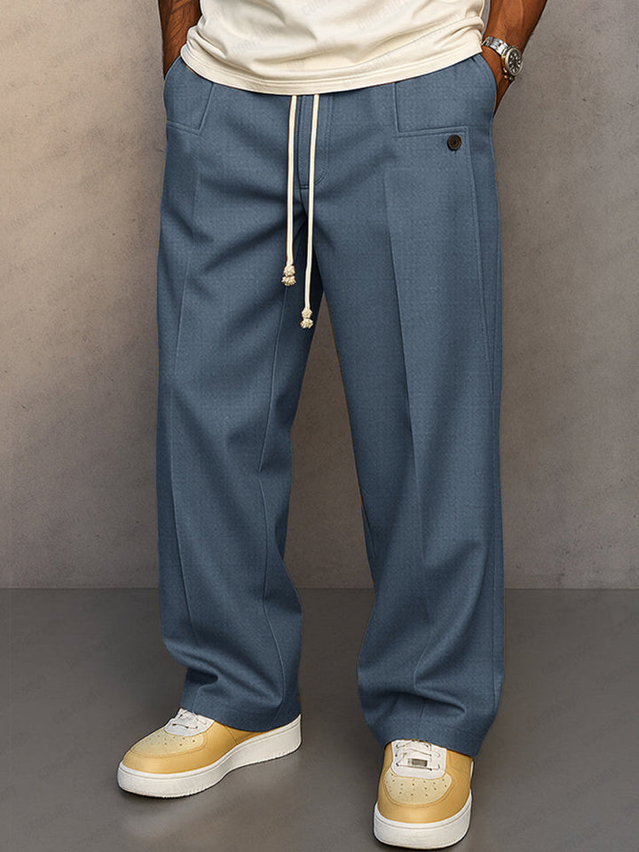 Men's Relaxed-Fit Trousers for Maximum Freedom of Movement