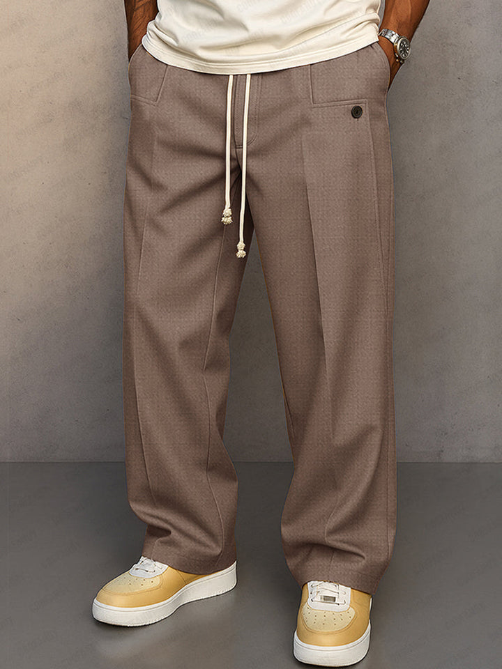 Men's Relaxed-Fit Trousers for Maximum Freedom of Movement