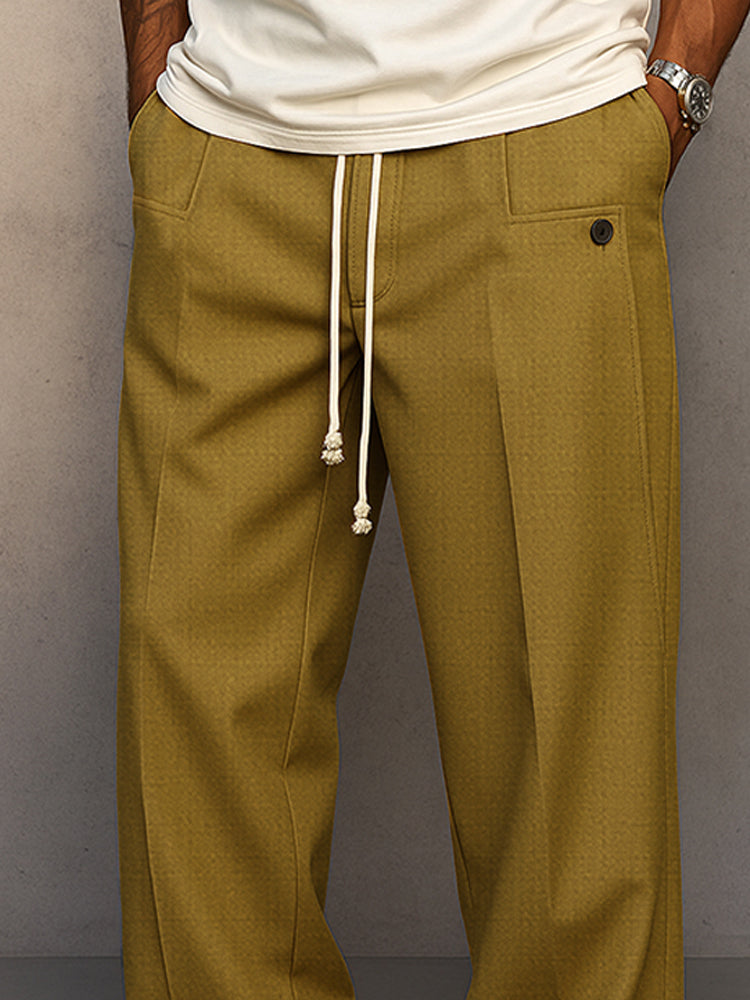 Men's Relaxed-Fit Trousers for Maximum Freedom of Movement