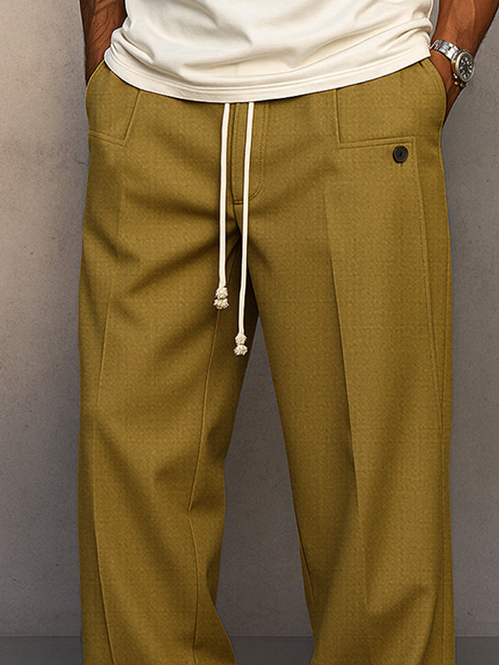 Men's Relaxed-Fit Trousers for Maximum Freedom of Movement
