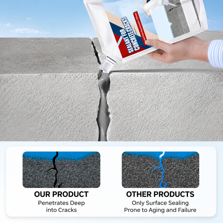 High-Performance Sealant for Cracks in Concrete | Waterproof & Weatherproof