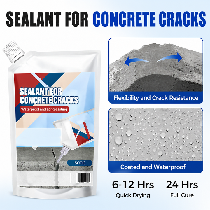 High-Performance Sealant for Cracks in Concrete | Waterproof & Weatherproof