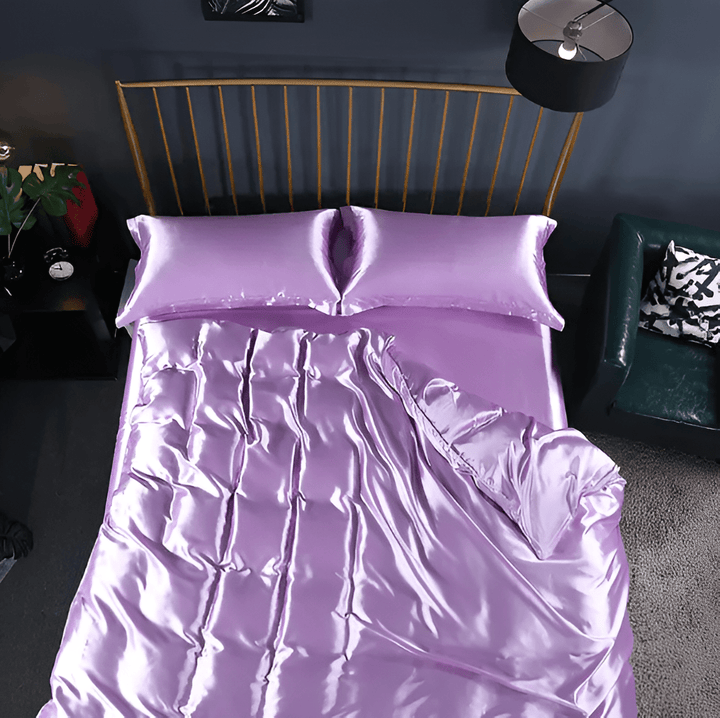 SERENISOFT - High-Quality Mulberry Silk Bedding Set