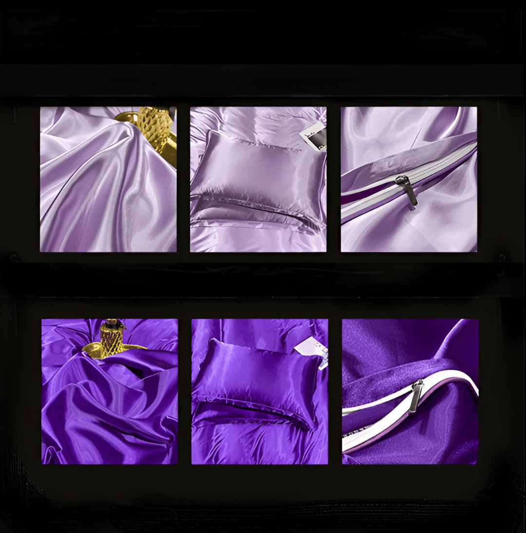 SERENISOFT - High-Quality Mulberry Silk Bedding Set