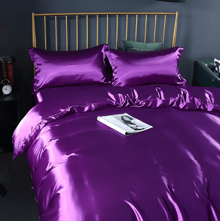 SERENISOFT - High-Quality Mulberry Silk Bedding Set