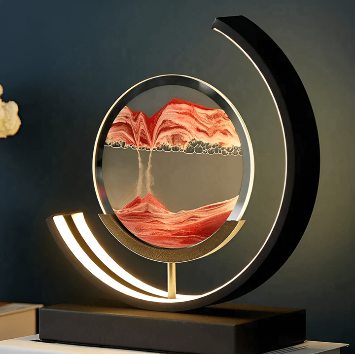 Sand Glow - Sand Lamp with Remote Control and Dimmable Features