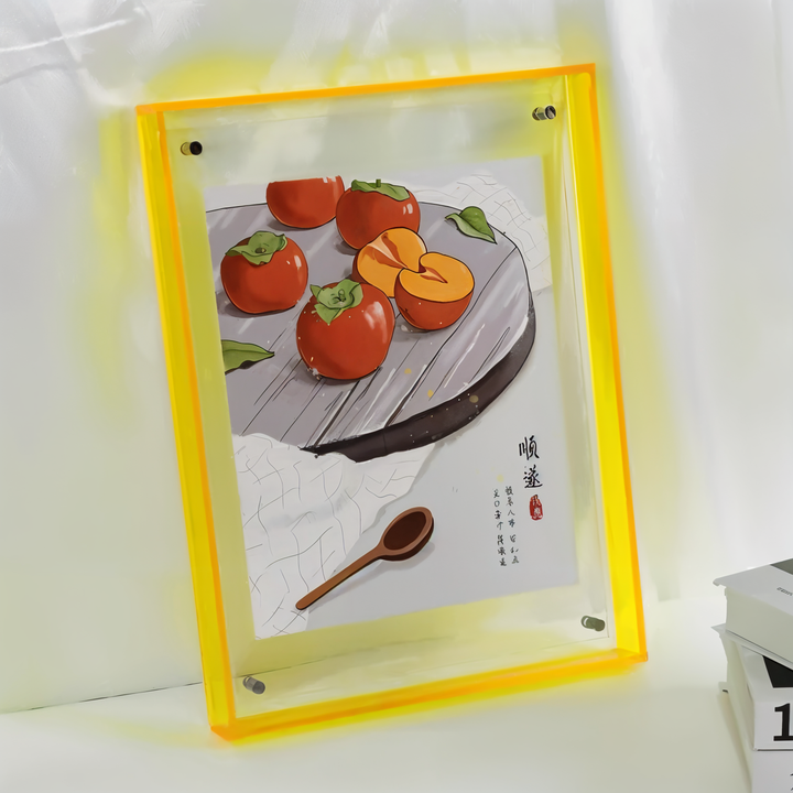 VividAcryl – 80s-Style Neon Acrylic Photo Frames