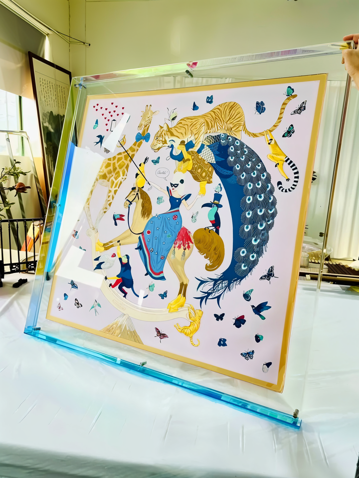 VividAcryl – 80s-Style Neon Acrylic Photo Frames