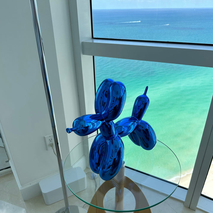 Balloon Dog Sculpture | Banksy Modern Art Decor