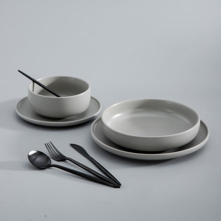 Luxe Stainless Steel Cutlery Set – Gold Design | 24 Pieces / 48 Pieces