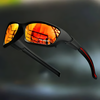 Men's Polarised Wraparound Sports Sunglasses, UV400, for Outdoor Activities