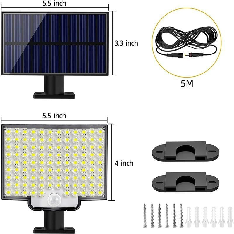 Solar-Bewegungslicht für den Außenbereich – Effizient und praktisch
