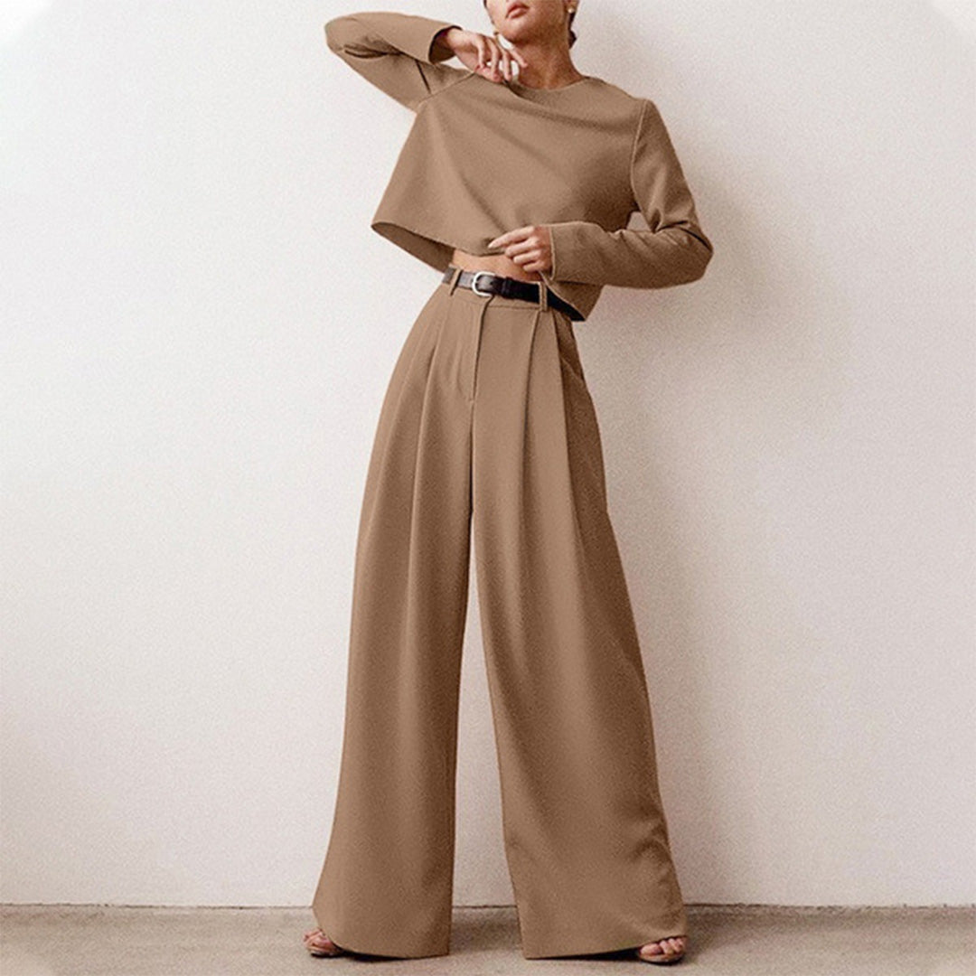 Two-Piece Palazzo Set for Women