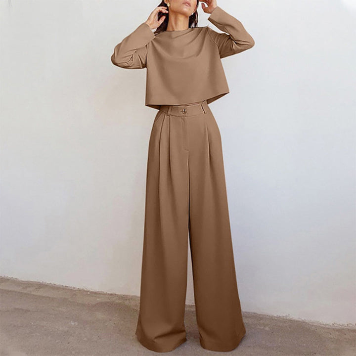 Two-Piece Palazzo Set for Women