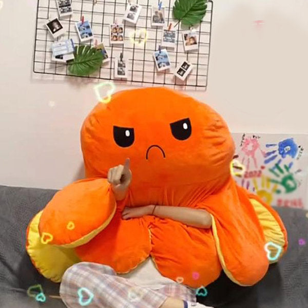 Freundlicher Plüsch-Oktopus für die Kleinsten