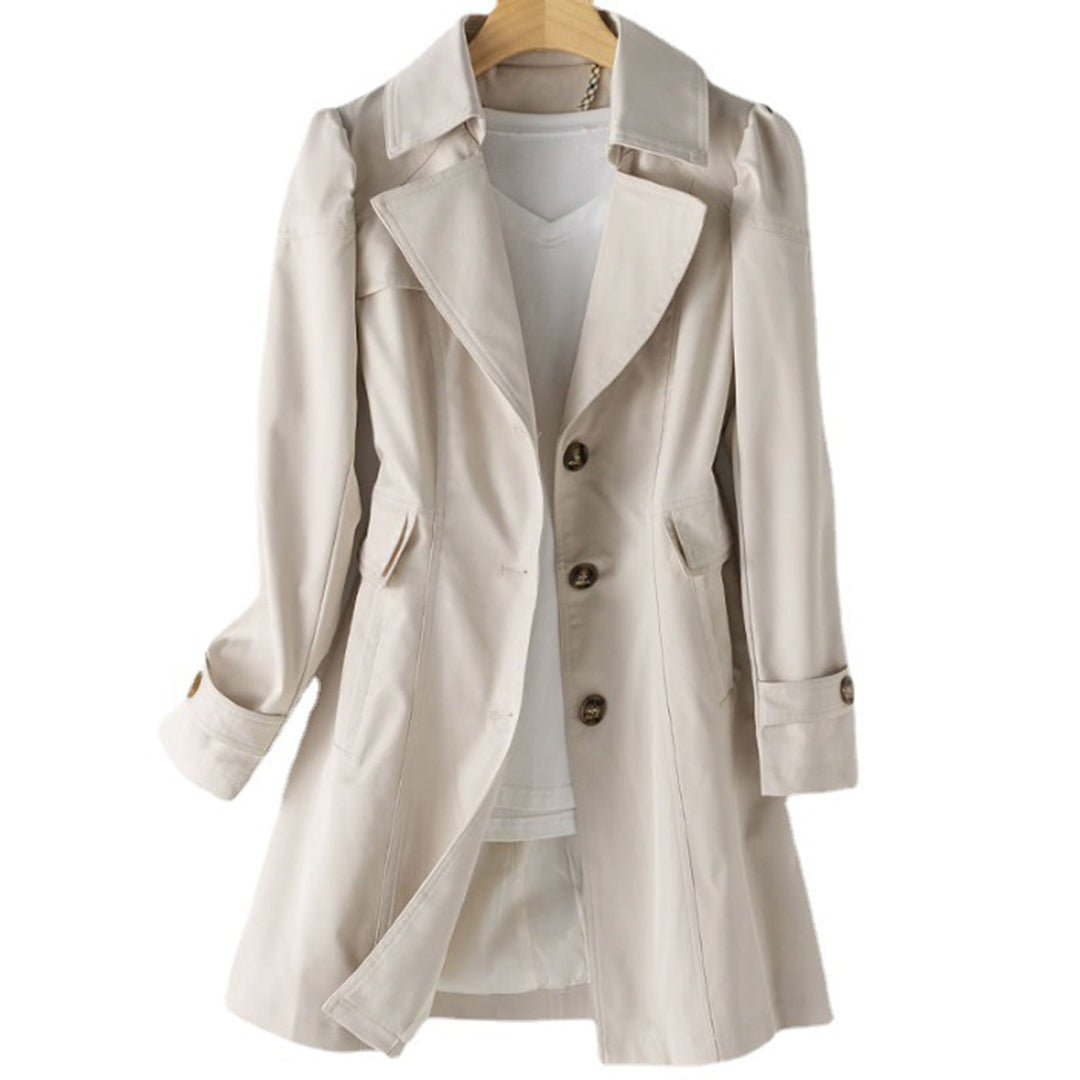 Elegant Women's Trench Coat – Stylish and Versatile
