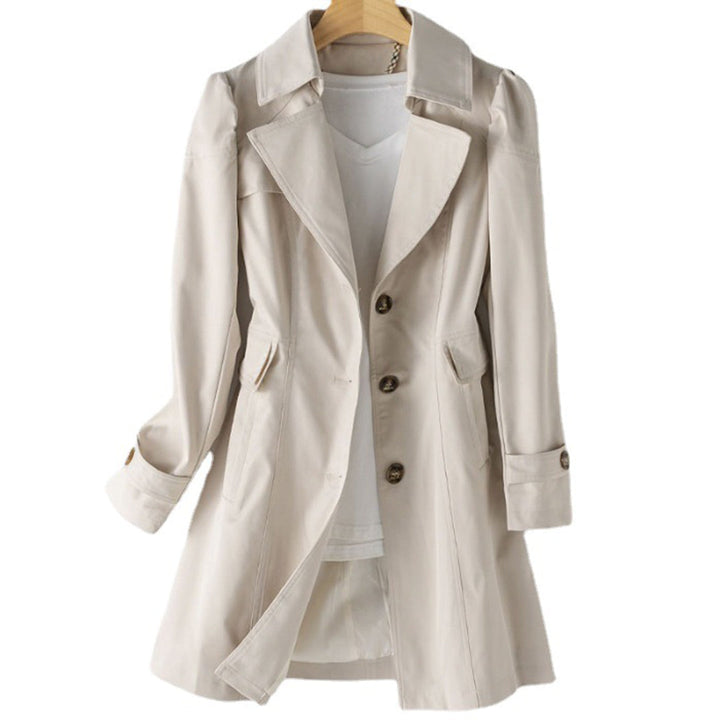 Elegant Women's Trench Coat – Stylish and Versatile