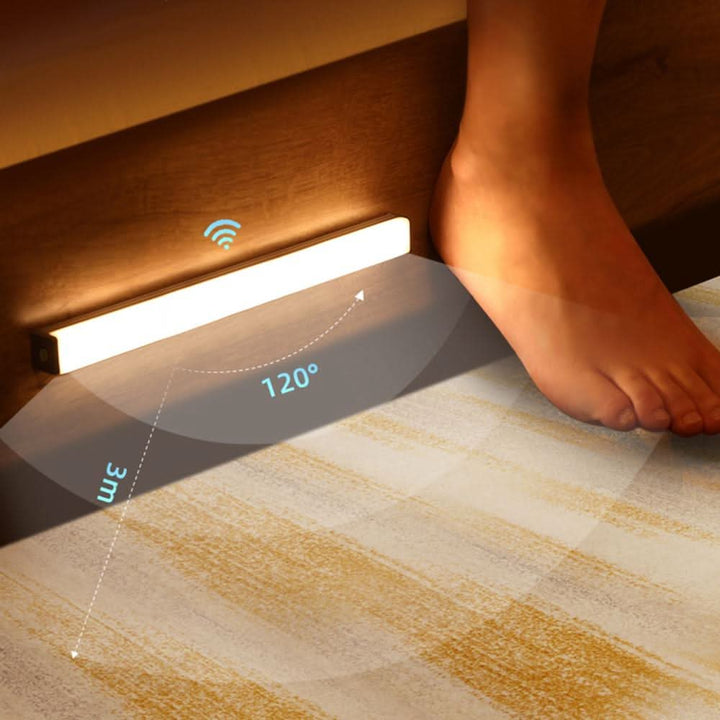 LED Light Strip with Motion Sensor | Wireless Warm Night Light