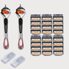 Multi-Layer Blade Set for Smooth Glide, Precise Contours and a Smooth Shave - 24 or 48 Count