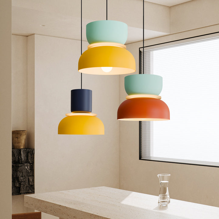 Lucie Nordic Colour Block Pendant Light
