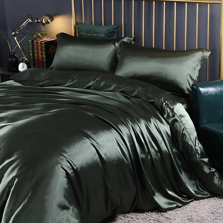 SERENISOFT - High-Quality Mulberry Silk Bedding Set