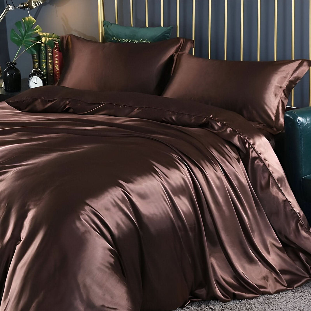 SERENISOFT - High-Quality Mulberry Silk Bedding Set