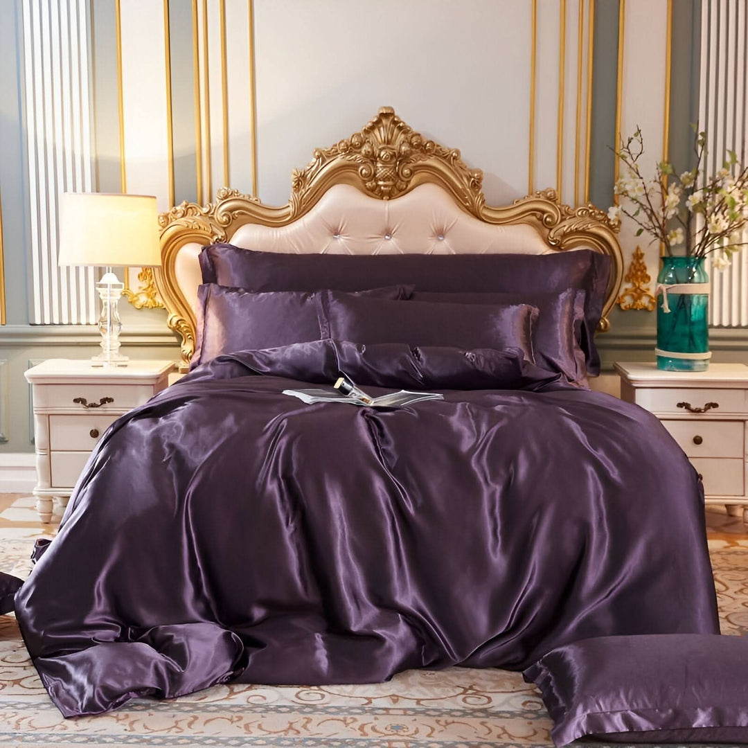 SERENISOFT - High-Quality Mulberry Silk Bedding Set