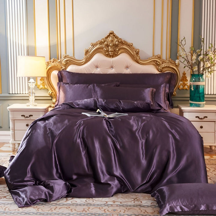 SERENISOFT - High-Quality Mulberry Silk Bedding Set
