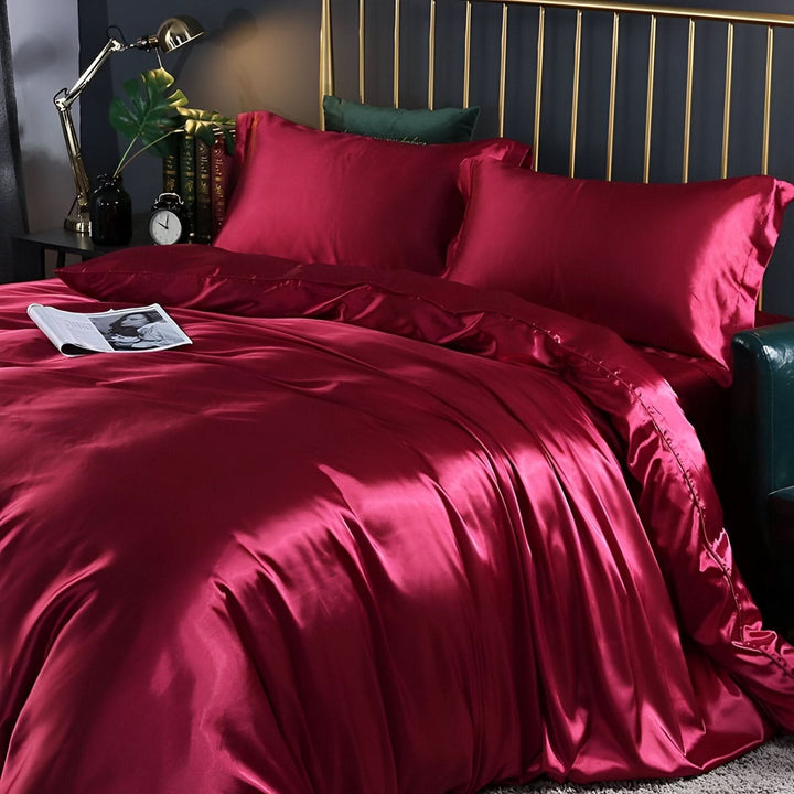 SERENISOFT - High-Quality Mulberry Silk Bedding Set