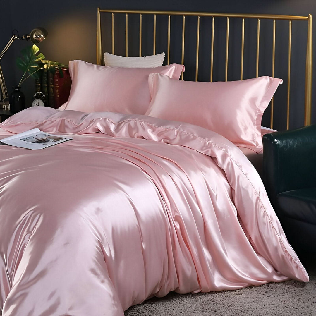 SERENISOFT - High-Quality Mulberry Silk Bedding Set