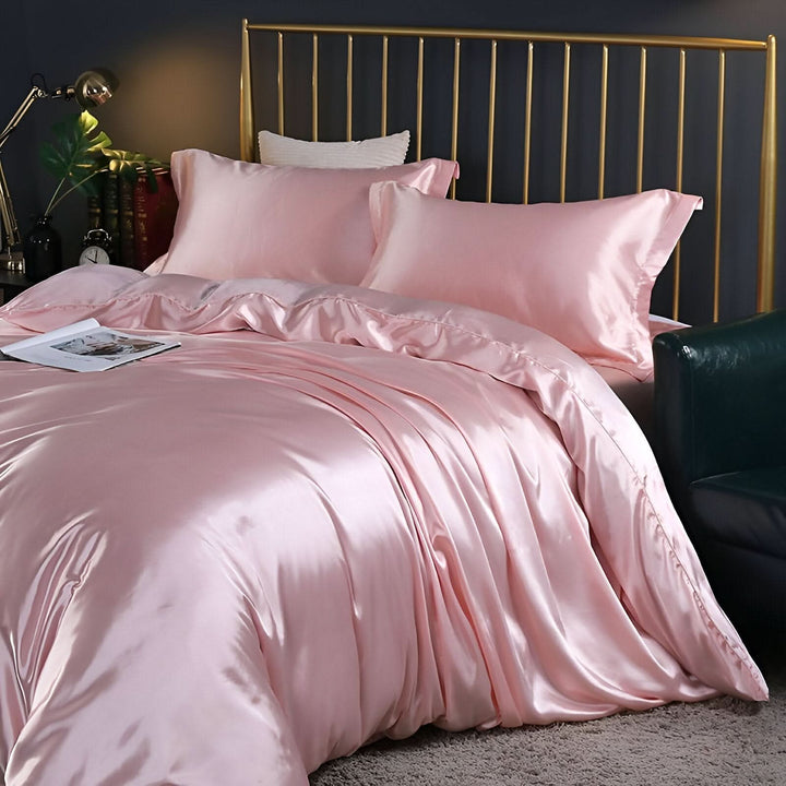 SERENISOFT - High-Quality Mulberry Silk Bedding Set