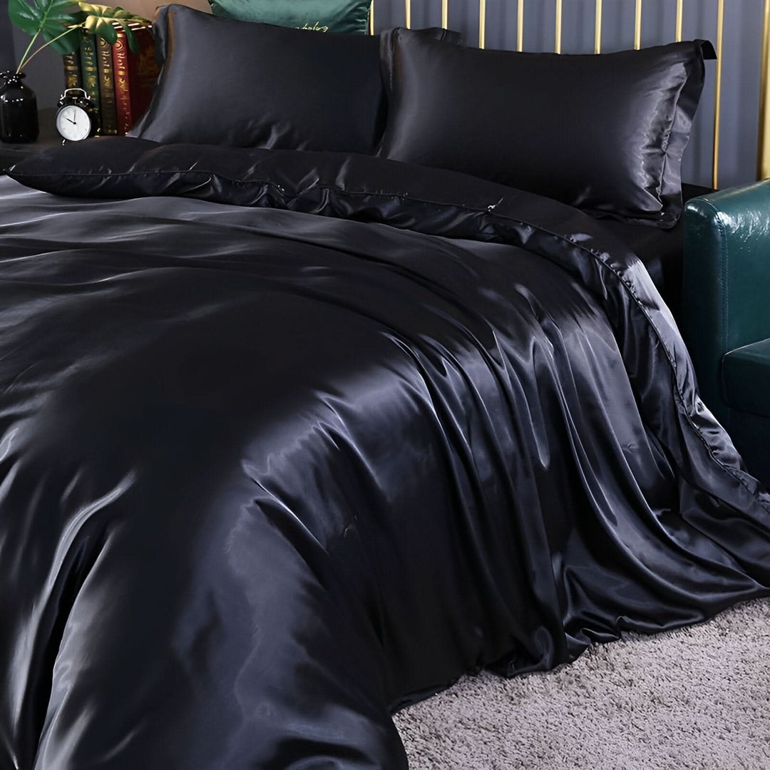 SERENISOFT - High-Quality Mulberry Silk Bedding Set