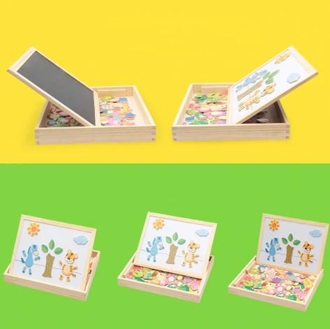 CreativeBox Magnetic Game – Educational Fun with Puzzles and Drawing Board