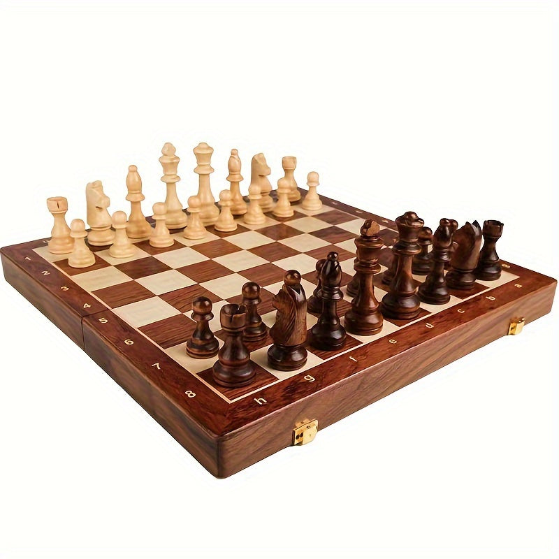 Solid Wood Travel Chess Set - Woodduelor