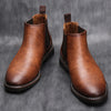 Preston | Brown Chelsea Ankle Boots for Everyday Wear