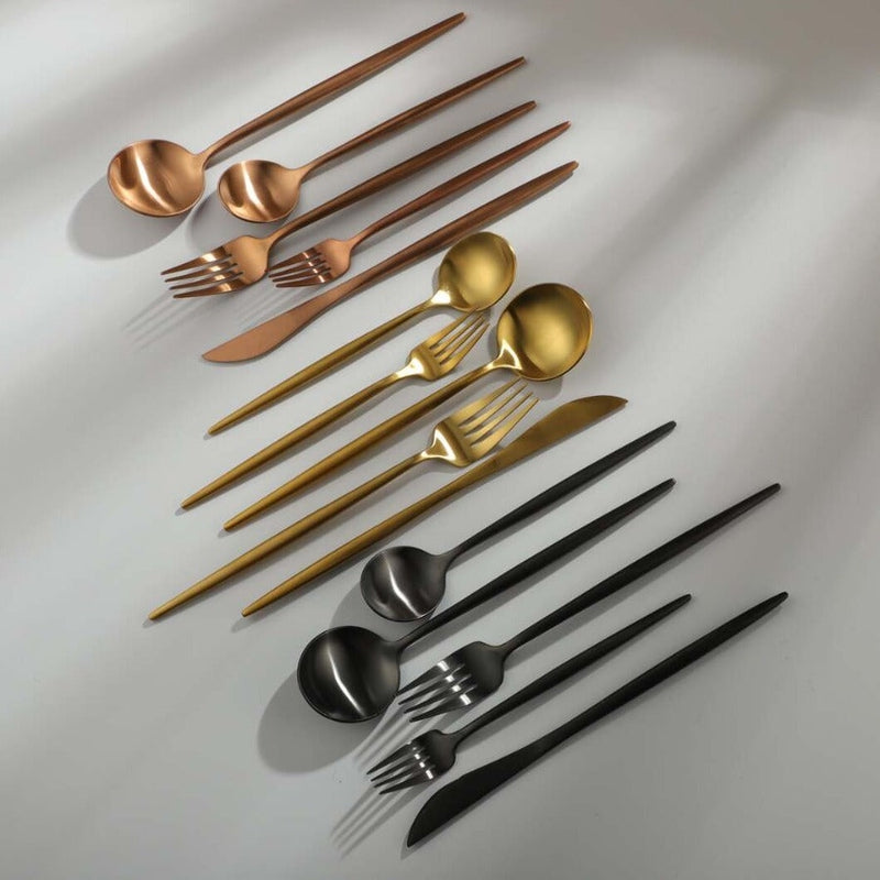 Aurora Cutlery Set – Minimalist, Modern and Timeless
