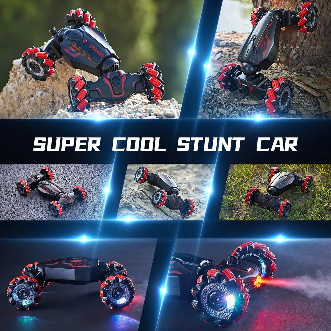 Hand-Motion Sensor RC Stunt Car – 360° Action and Gesture Control
