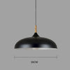 Nordic Oak Ceiling Lamp